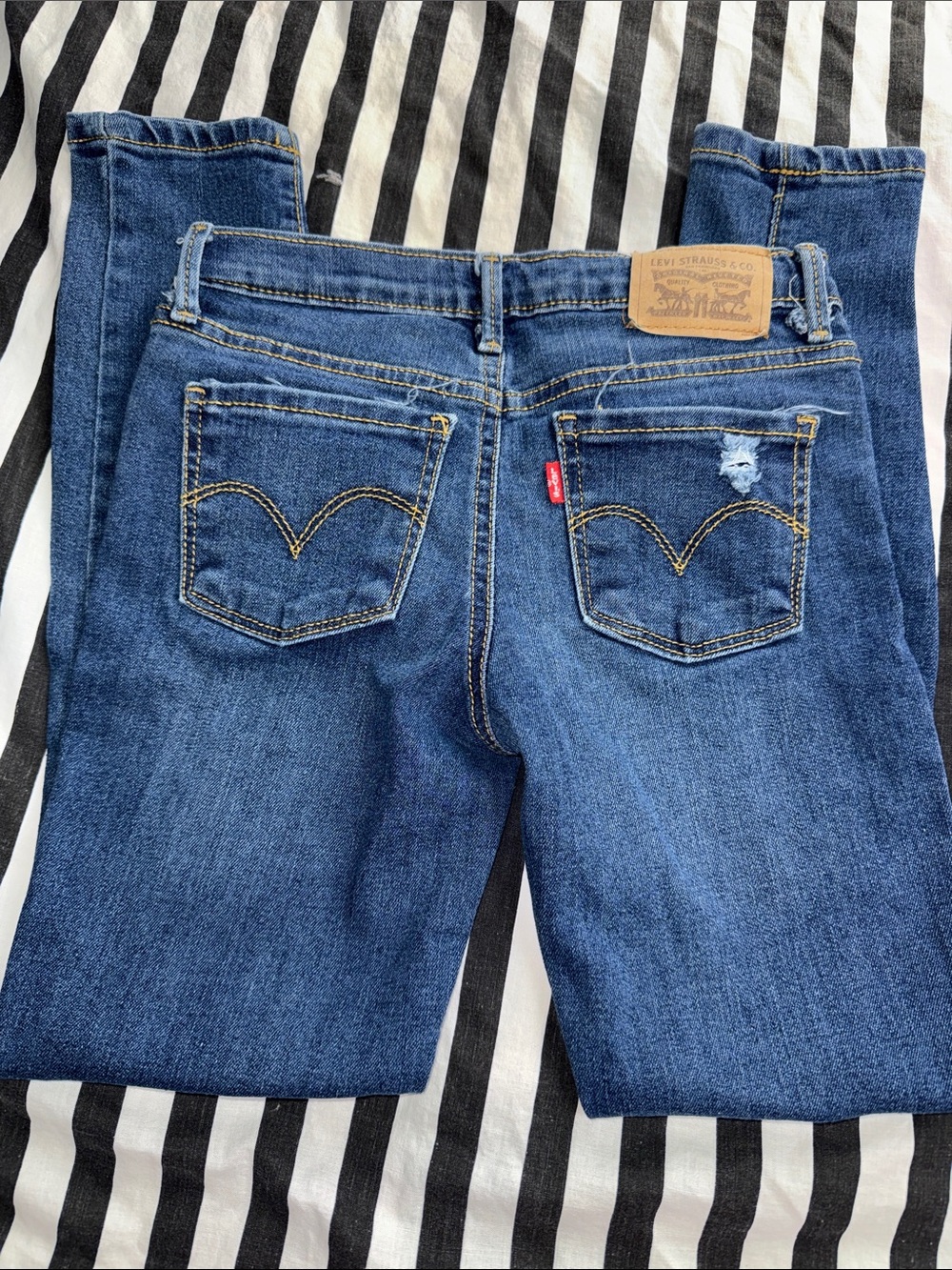 Levi's‎  Skinny Jeans with Subtle Distress